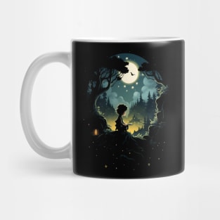 A Halfling at the Home of the Elves - Fantasy Mug